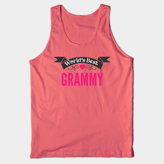 World's Best Grammy Tank Top by Hello Sunshine